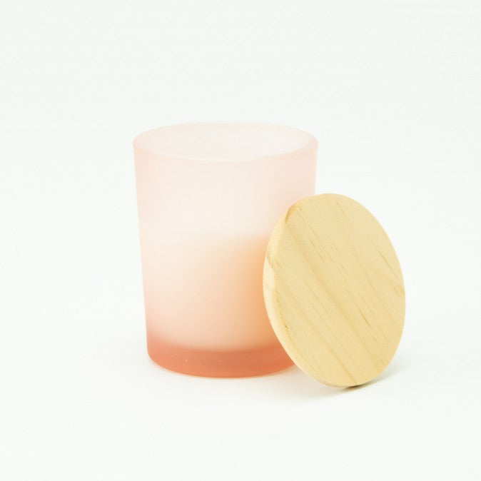Geurkaars met houten dop