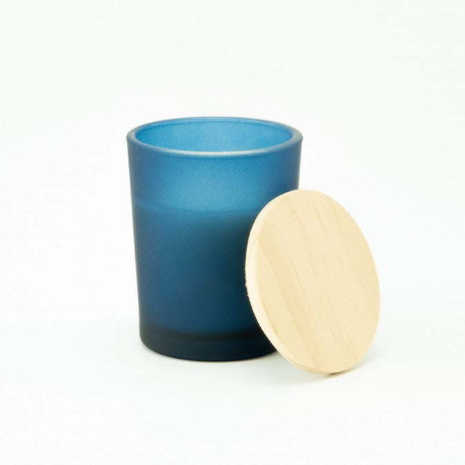Geurkaars met houten dop