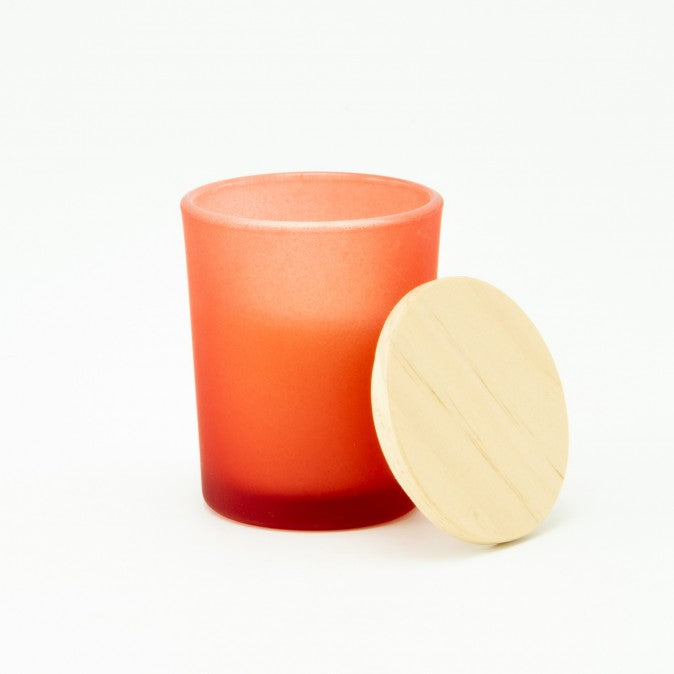 Geurkaars met houten dop