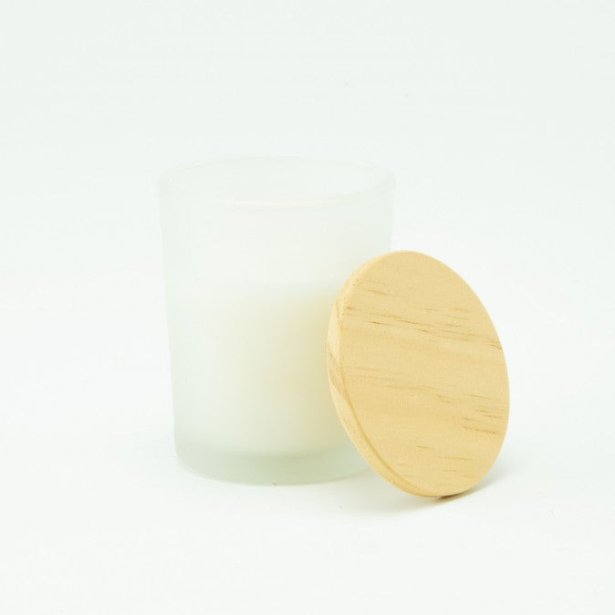 Geurkaars met houten dop