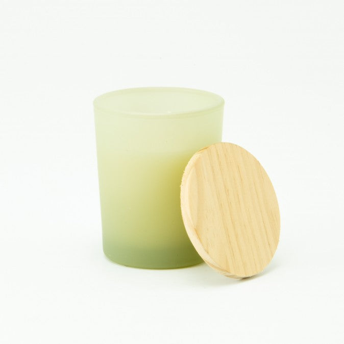 Geurkaars met houten dop