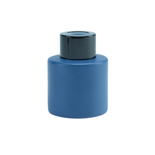 Marineblauw geurstokjeshouder met dop naar keuze (incl. 4 geurstokjes)