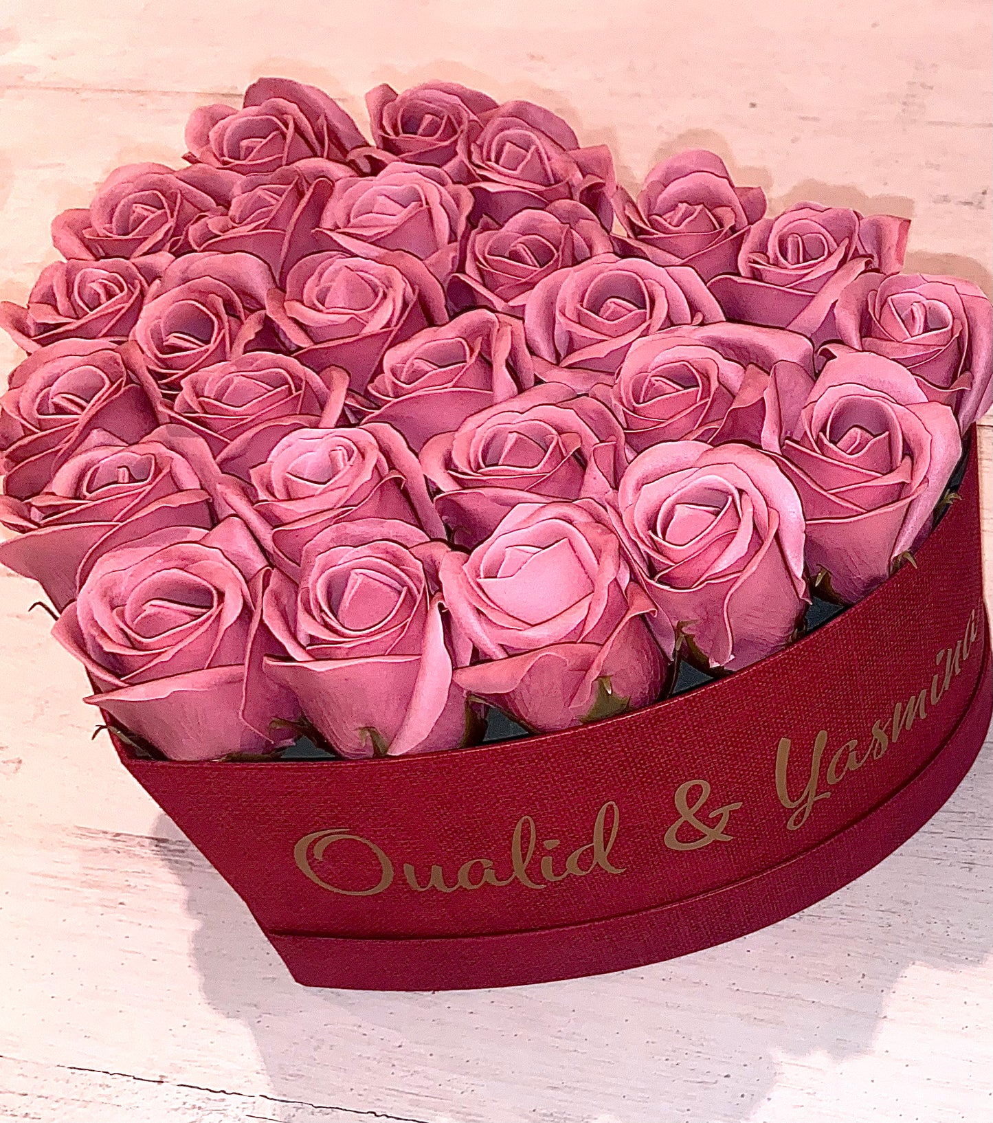 flowerbox hart met zeeprozen